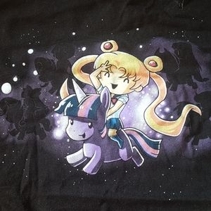 Tee Turtle MLP and sailor moon